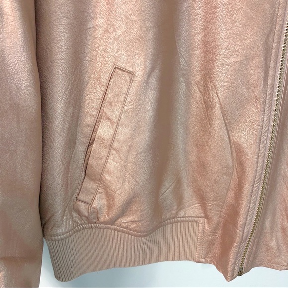 Forever 21 Rise Gold Bomber Jacket - Picture 4 of 4